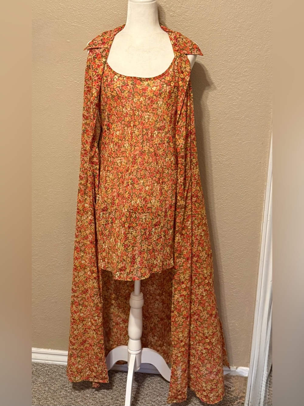 Victoria's Secret vintage 90’d floral dress and slip set